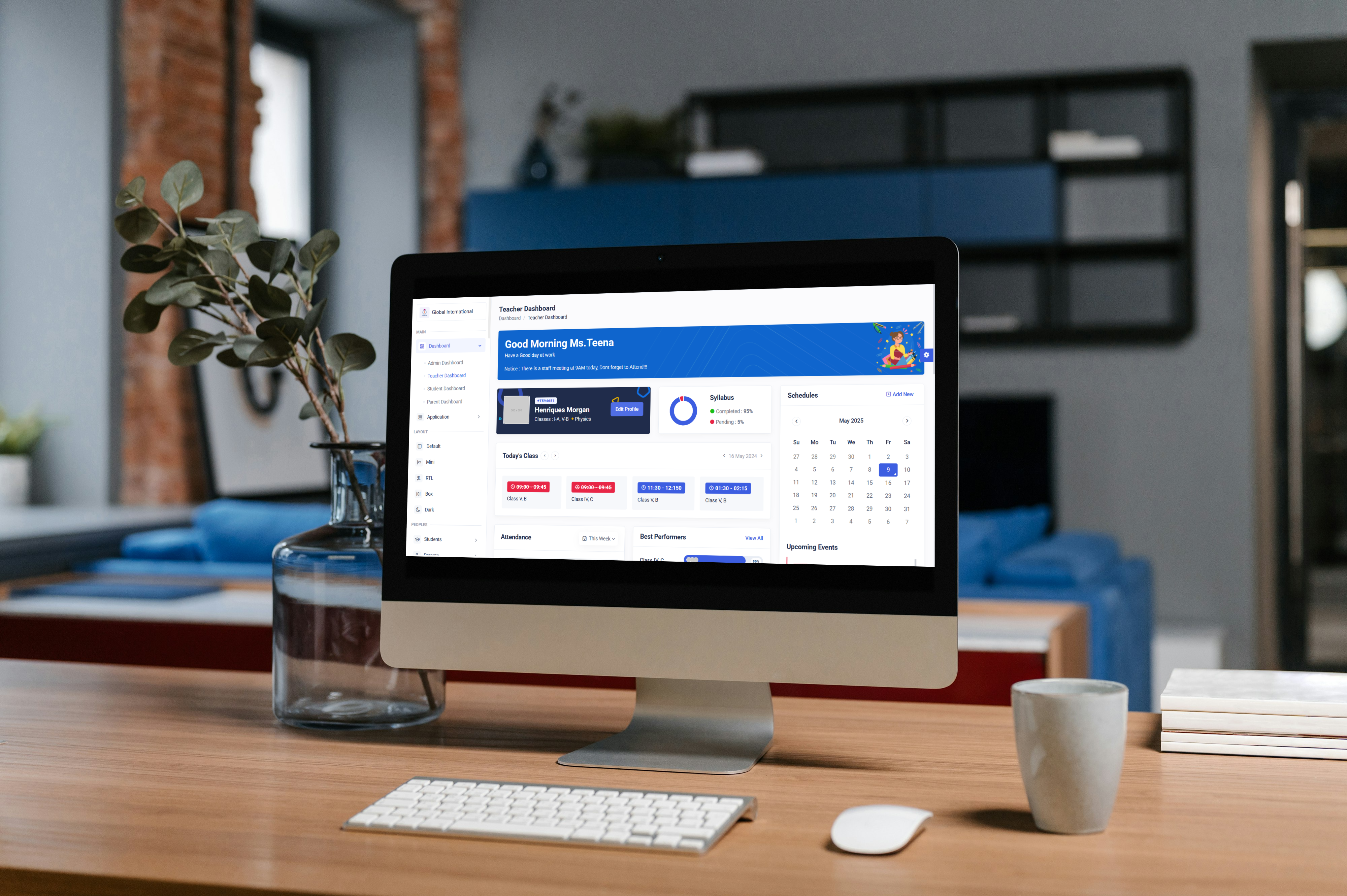 Teacher Dashboard